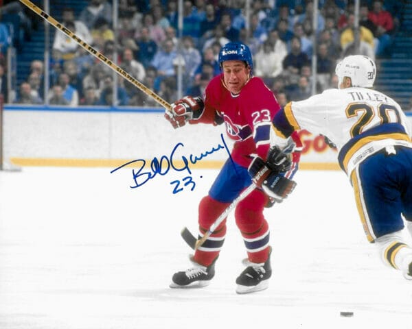 Bob Gainey autographed 8x10 photo