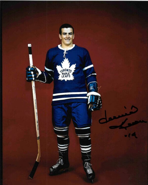 Dave Keon autographed 8x10 photo