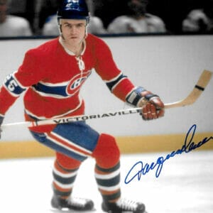 Jacques Lemaire autographed 8x10