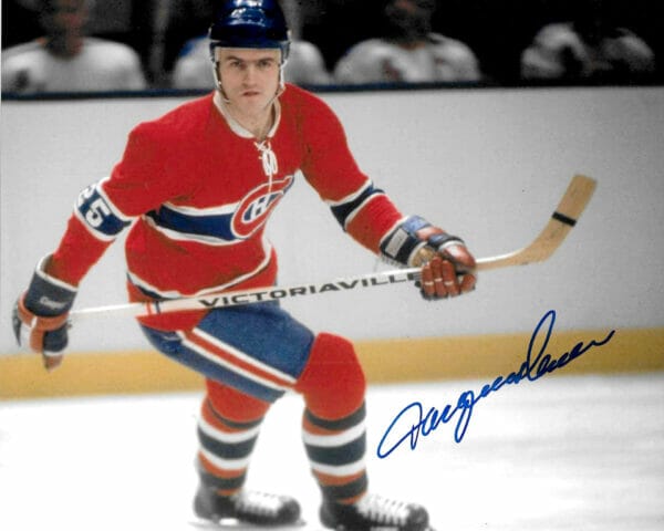 Jacques Lemaire autographed 8x10