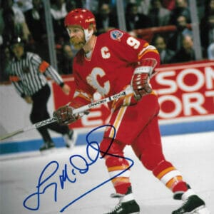 Lanny Mcdonald autographed 8x10 photo