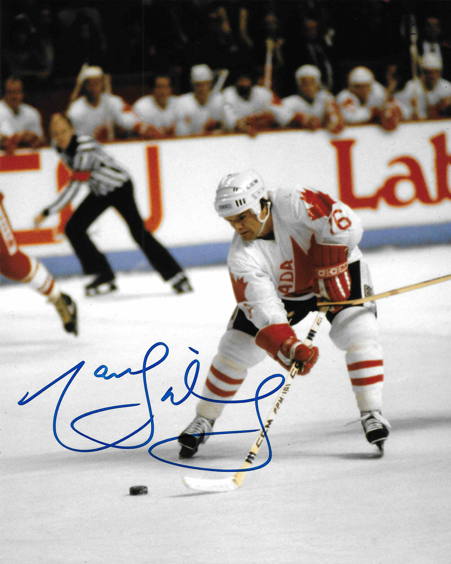 Marcel Dionne autographed 8x10 photo