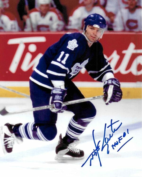 Mike Gartner autographed 8x10 photo