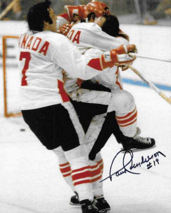Paul Henderson autographed 8x10 photo