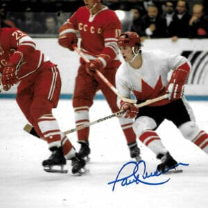Paul Henderson autographed 8x10 photo