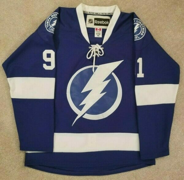 Steven Stamkos Signed Tampa Bay Lightning Jersey Autographed - Image 6